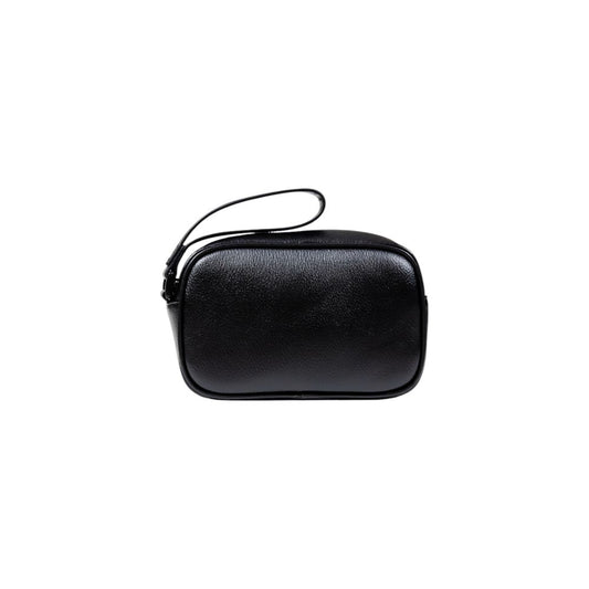 Armani Exchange Black Polyester Clutch Bag