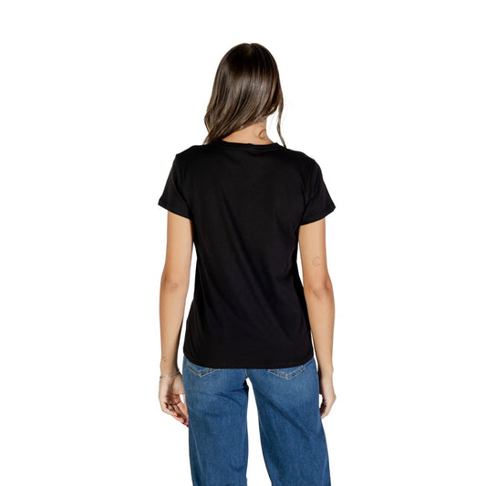 Liu Jo Black Cotton T-Shirt
