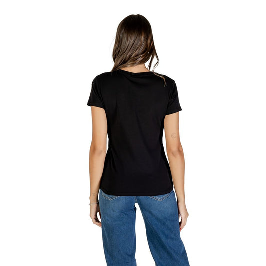 Liu Jo Black Cotton T-Shirt