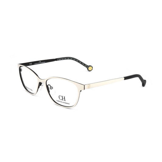 Carolina Herrera Black Stainless Steel Glasses (Frames)