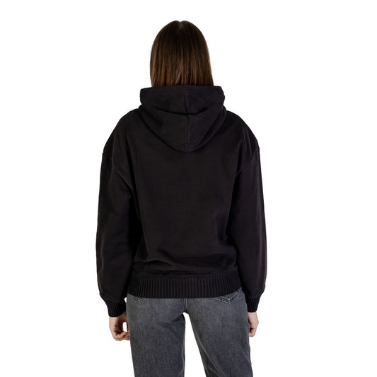 Calvin Klein Jeans Black Cotton Hoodie