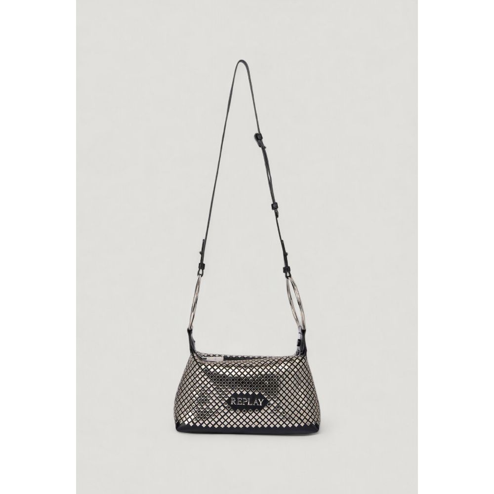 Replay Black Polyester Handbag