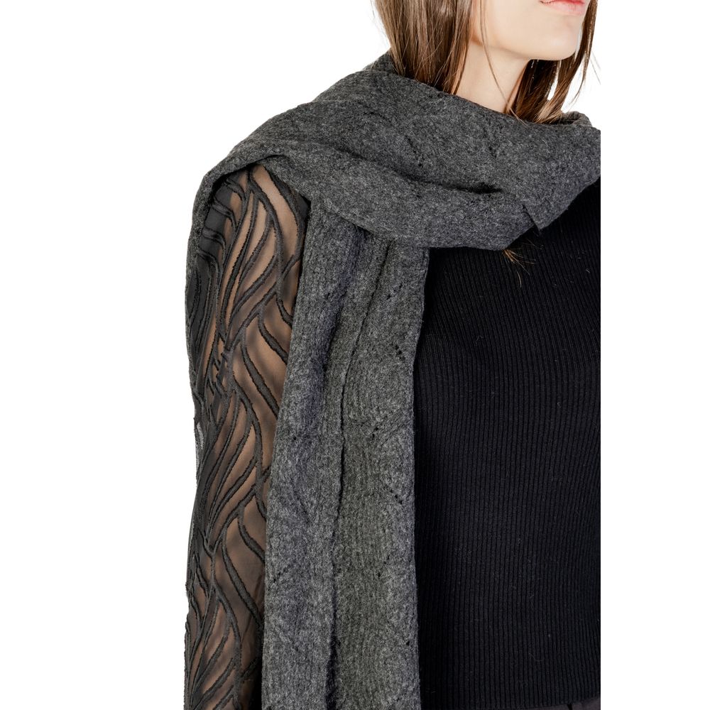Only Gray Recycled Polyester Scarf