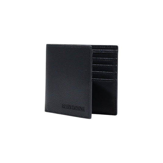 Armani Exchange Black Polyester Wallet
