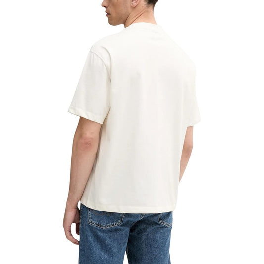 Calvin Klein Jeans White Cotton T-Shirt