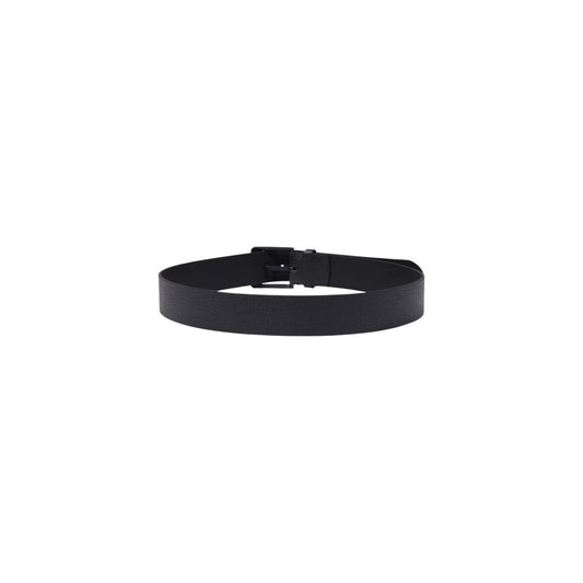 Calvin Klein Black Leather Regular Belt