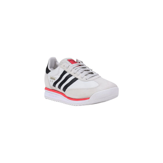 Adidas Originals White Suede Leather Athletic Sneakers