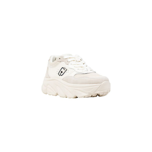 Liu Jo White Artificial Leather Chunky Sneakers