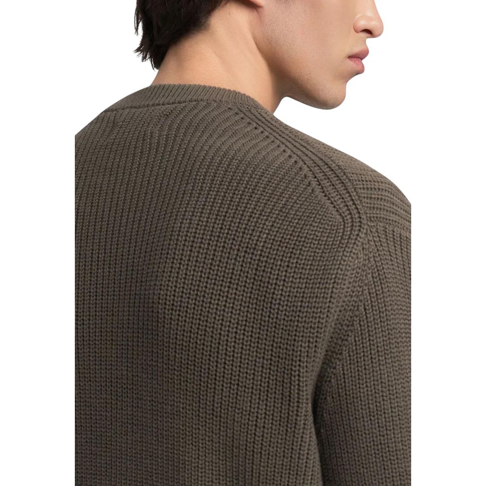 Replay Green Cotton Sweatshirt