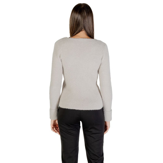 Morgan De Toi Beige Polyamide Sweatshirt