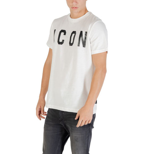 Icon Black And White Cotton T-Shirt