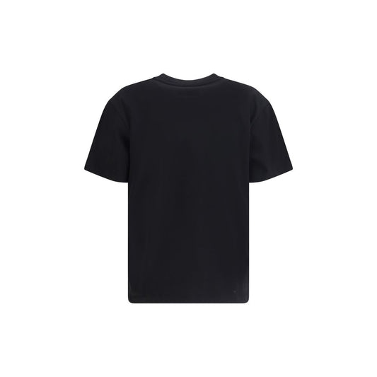Ami Paris Black Cotton T-Shirt