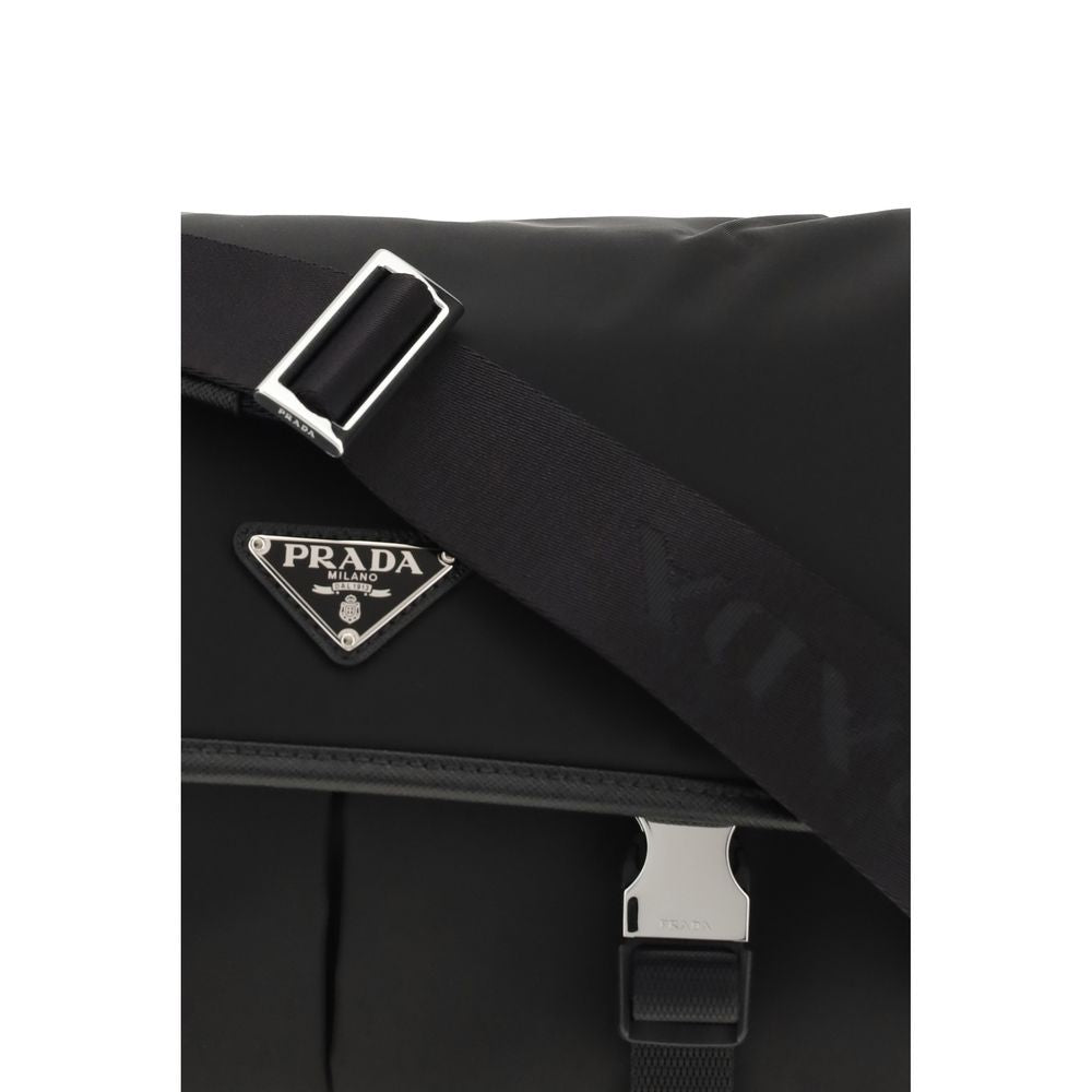 Prada Black Polyamide Shoulder Bag