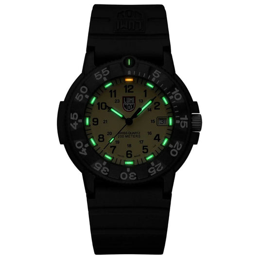 Luminox Black Rubber Sport Watch