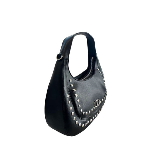 Twinset Black PU Women Shoulder Bag