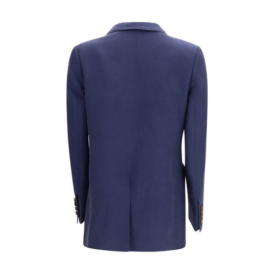 Blazé Milano Blue Linen Blazer