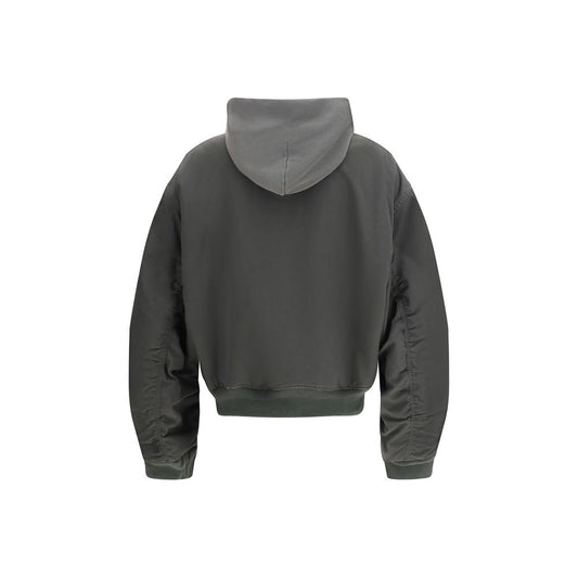 Balenciaga Gray Cotton Bomber
