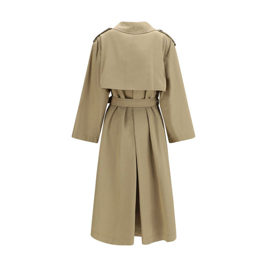Max Mara Beige Cotton Trench Coat