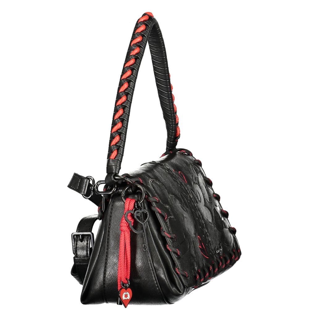 Desigual Nero Polyurethane Women Handbag