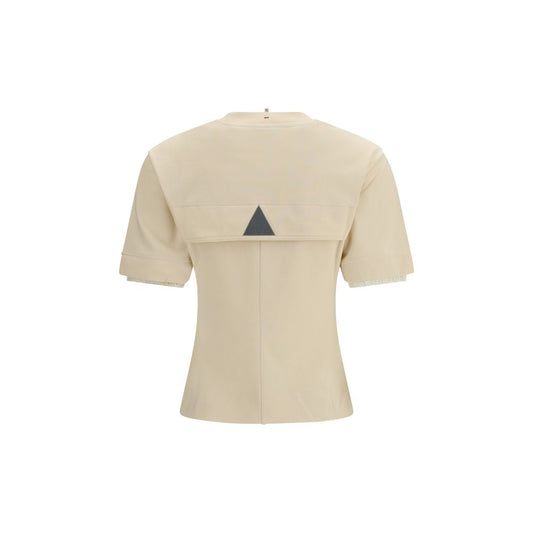 Moncler Grenoble Beige Cotton Sportswear