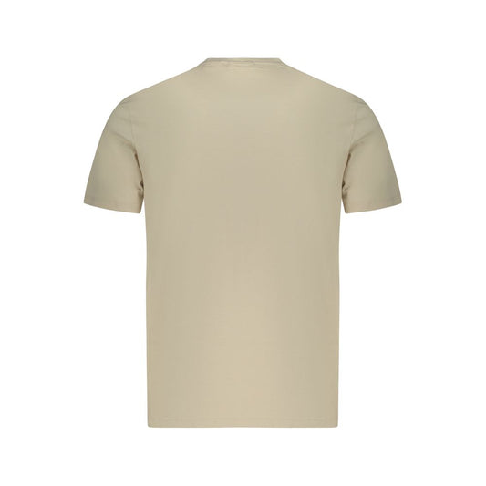 Calvin Klein Beige Cotton Men T-Shirt