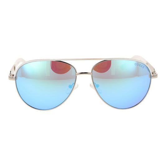 Guess Silver Metal Sunglasses