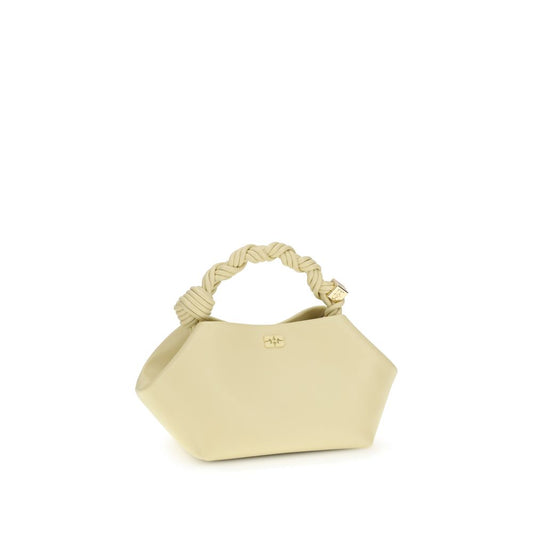 Ganni Bicolor Recycled Leather Handbag