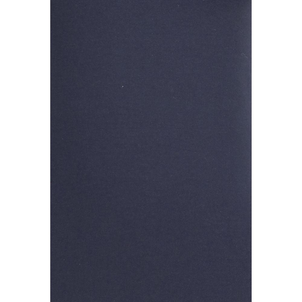 Brunello Cucinelli Blue Cotton T-Shirt