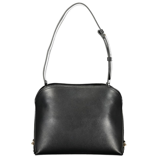 Twinset Black Polyurethane Women's Shoulder Bag
