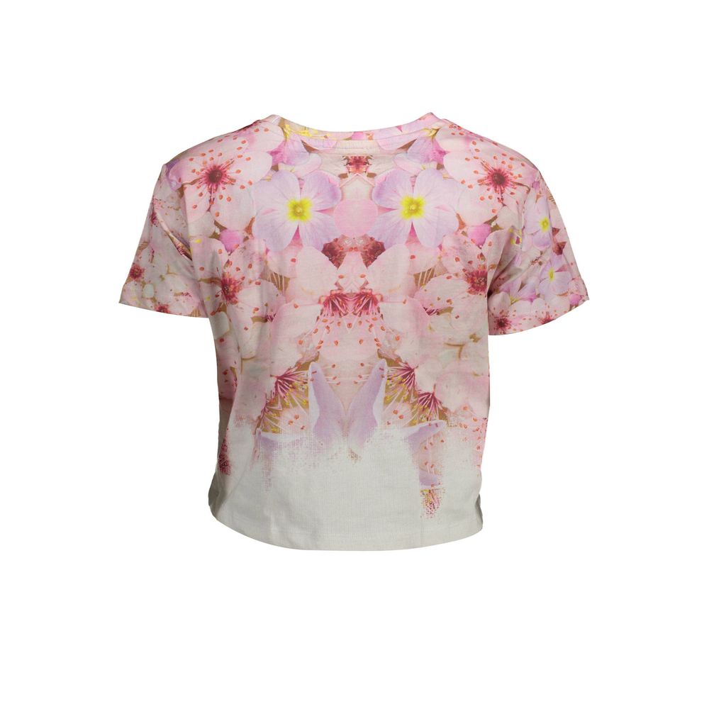 Desigual Rosa Cotton Women T-Shirt