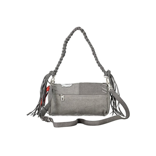 Desigual Grigio Cotton Women Handbag