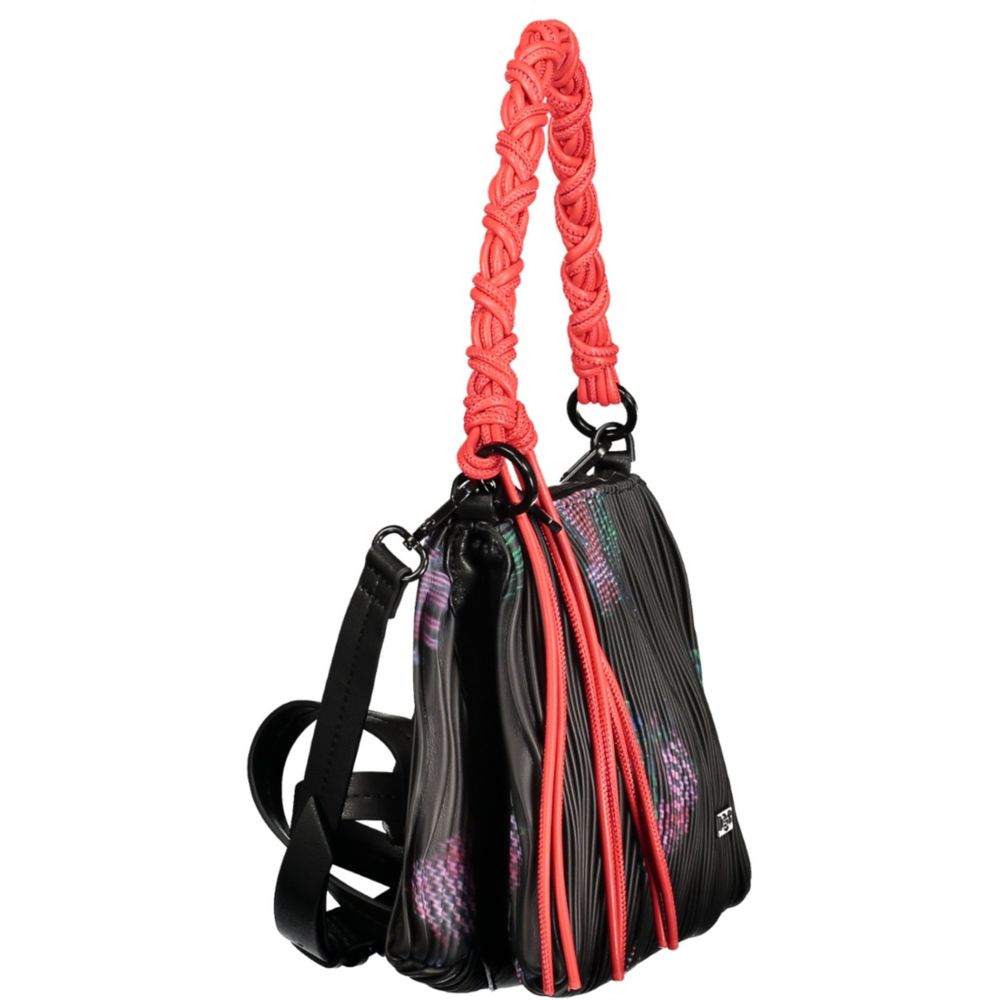Desigual Black Polyethylene Handbag
