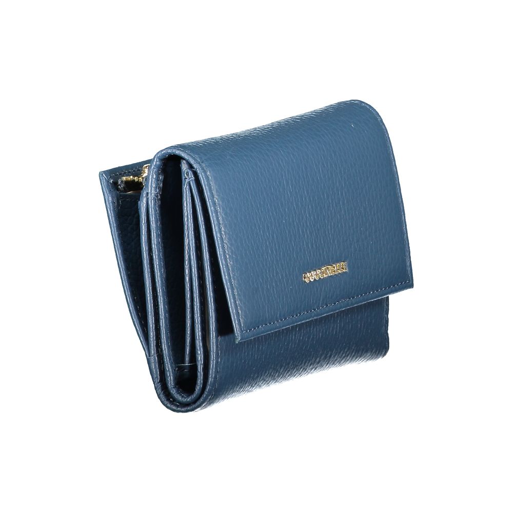 Coccinelle Blu Leather Woman Wallet