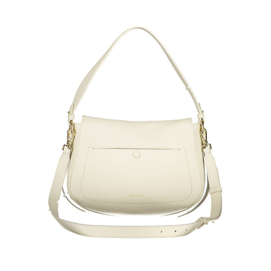 Coccinelle White Leather Handbag