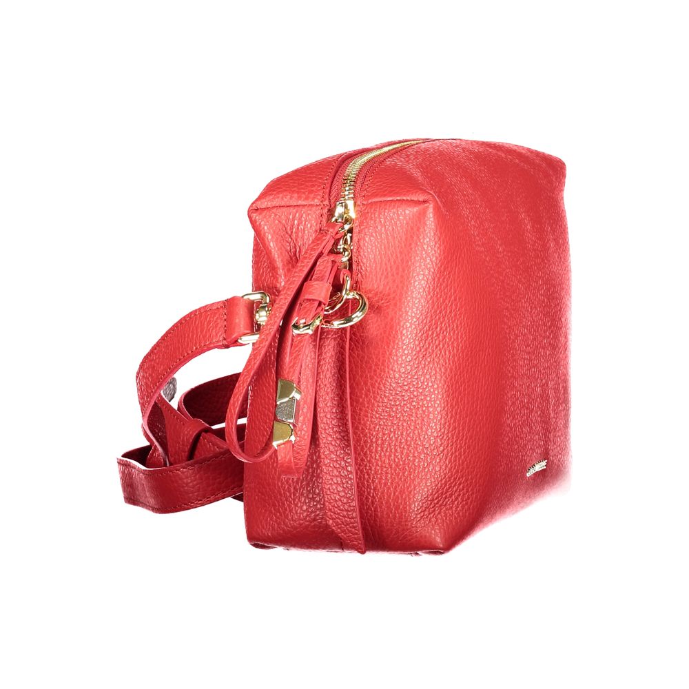 Coccinelle Red Leather Handbag