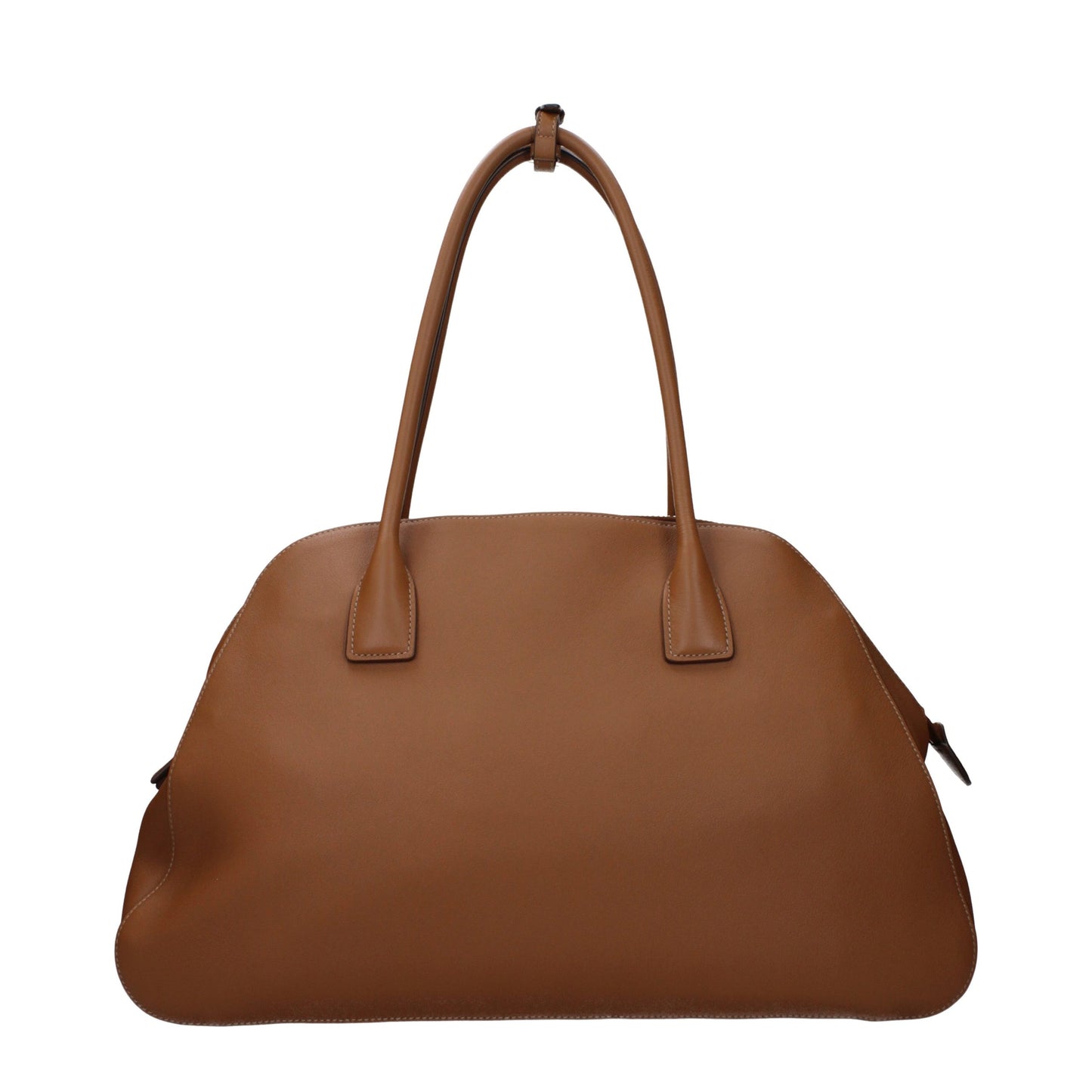 Prada Brown Leather Shoulder Bag