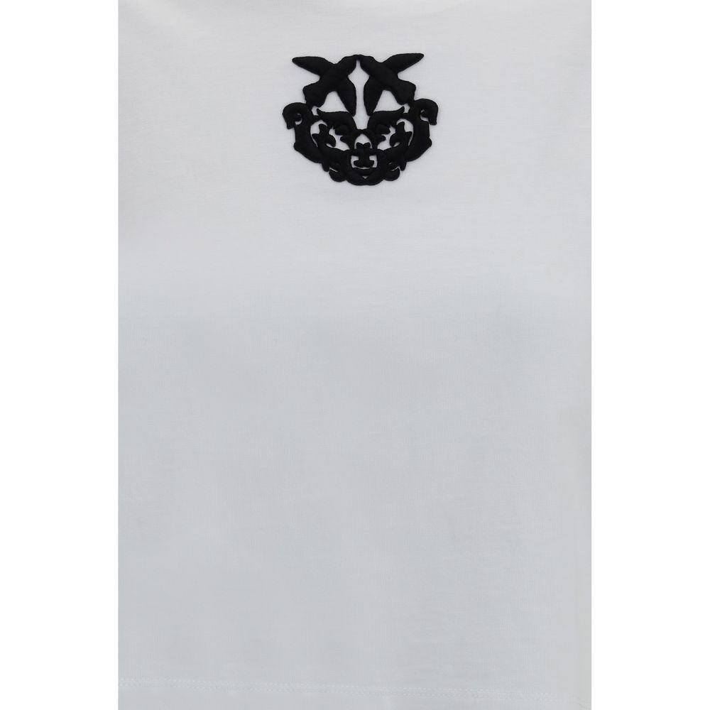 PINKO White Cotton T-Shirt