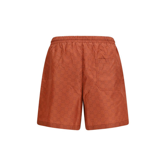 Gucci Orange Polyester Shorts