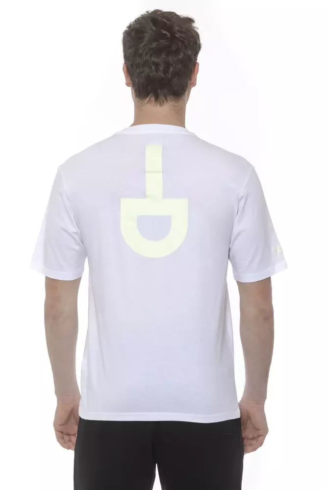 Tond White Cotton Men's T-Shirt
