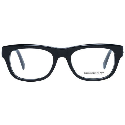 Ermenegildo Zegna Black Plastic Glasses (Frames)