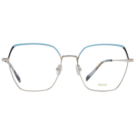 Emilio Pucci Gold Metal Glasses (Frames)