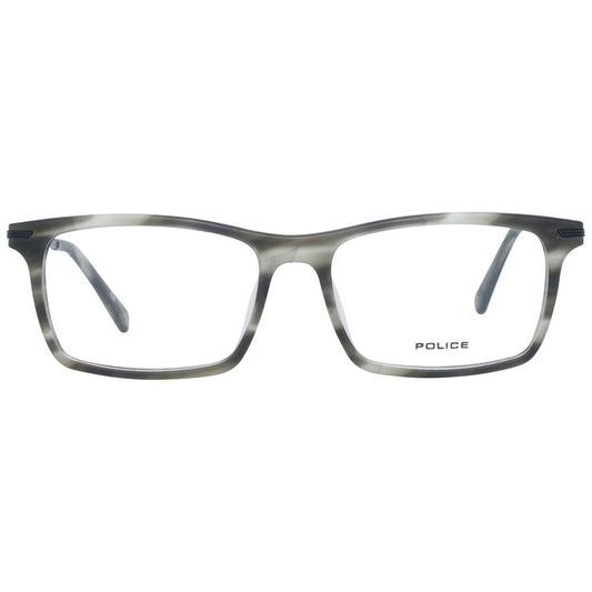 Police Gray Metal & Plastic Glasses (Frames)