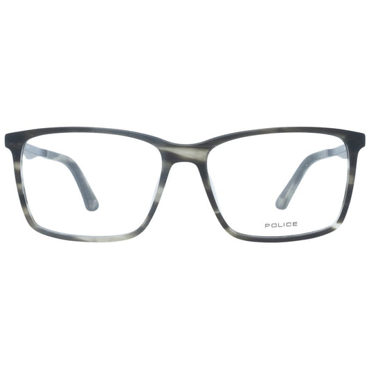 Police Gray Plastic Glasses (Frames)
