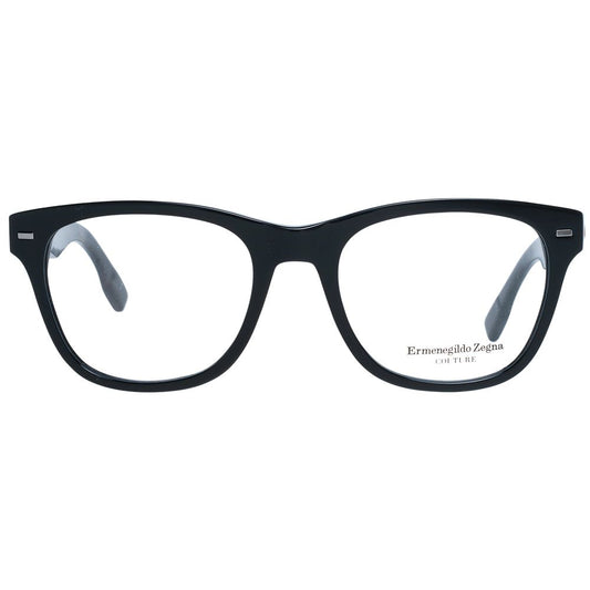 Ermenegildo Zegna Black Plastic Glasses (Frames)