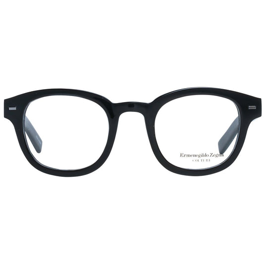 Ermenegildo Zegna Black Horn Glasses (Frames)