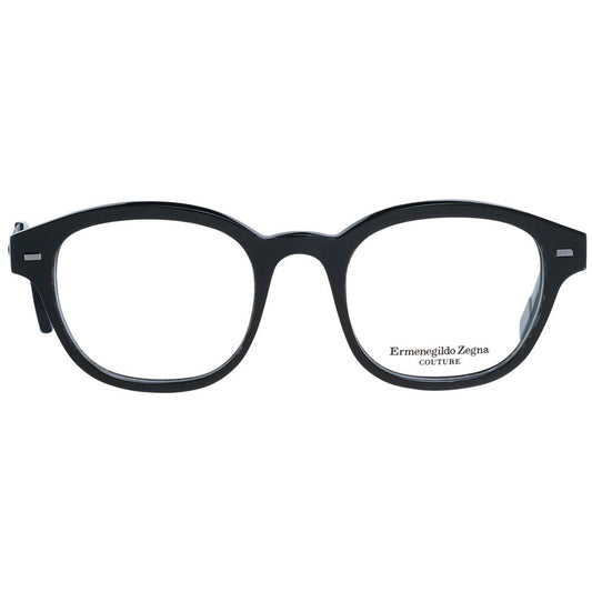 Ermenegildo Zegna Black Horn Glasses (Frames)