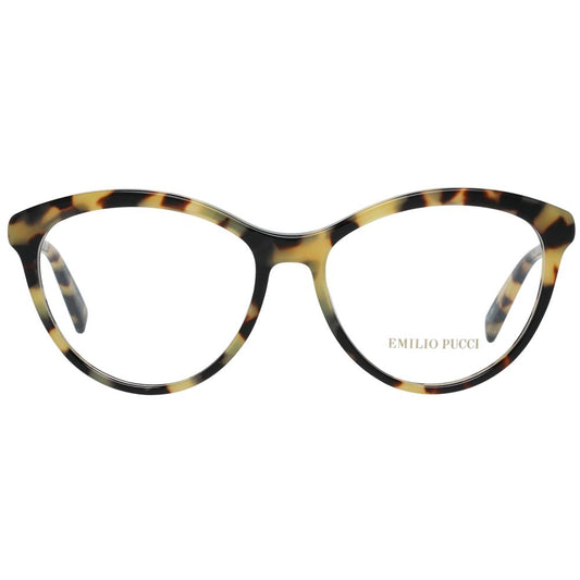 Emilio Pucci Brown Metal & Plastic Glasses (Frames)