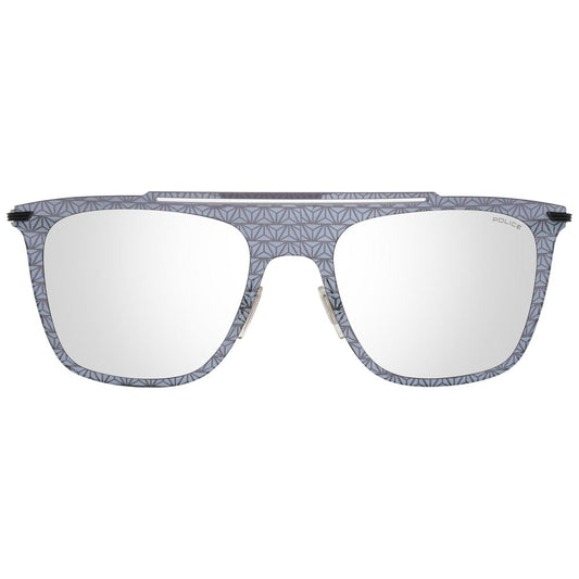 Police Gray Plastic Sunglasses