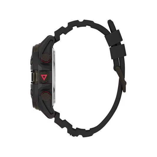 Guess Black Resin Sport Watch