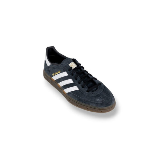 Adidas Originals Black Suede Leather Low Top Sneakers